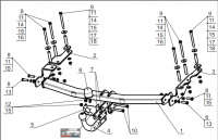 Фаркоп 9012-A Oris на Dongfeng H30 Cross 2015-2017 без выреза бампера. Тип шара: A. Нагрузки: 1200/75 кг, масса фаркопа 17 кг (без электрики в комплекте) от магазина ФаркопРос